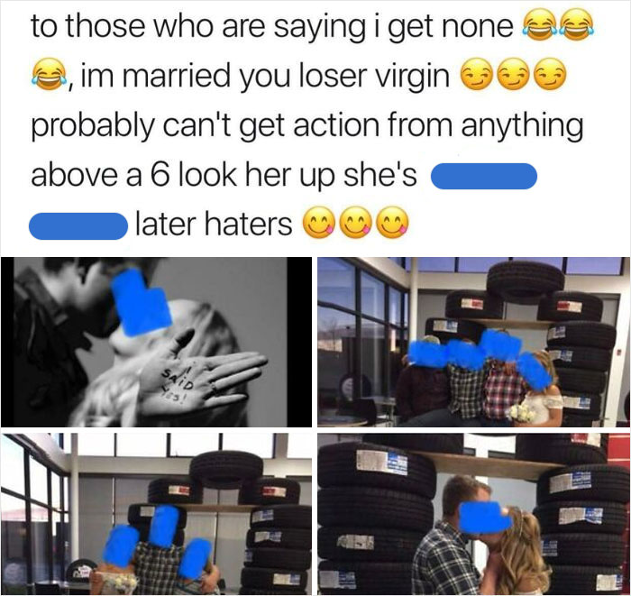 They Had Their Wedding In A Tire Store?