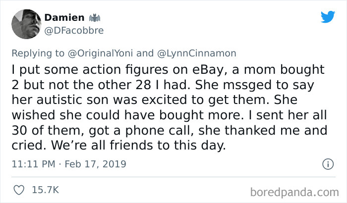 This Guy Selling His Action Figures On Ebay