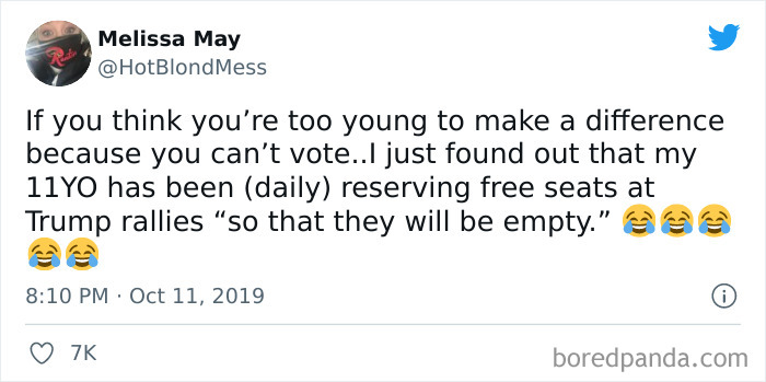 Another Politically Aware 11 Year Old