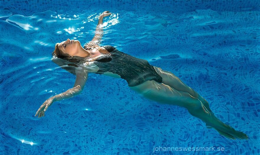 Meet The Photorealist Paintings Of Johannes Wessmark