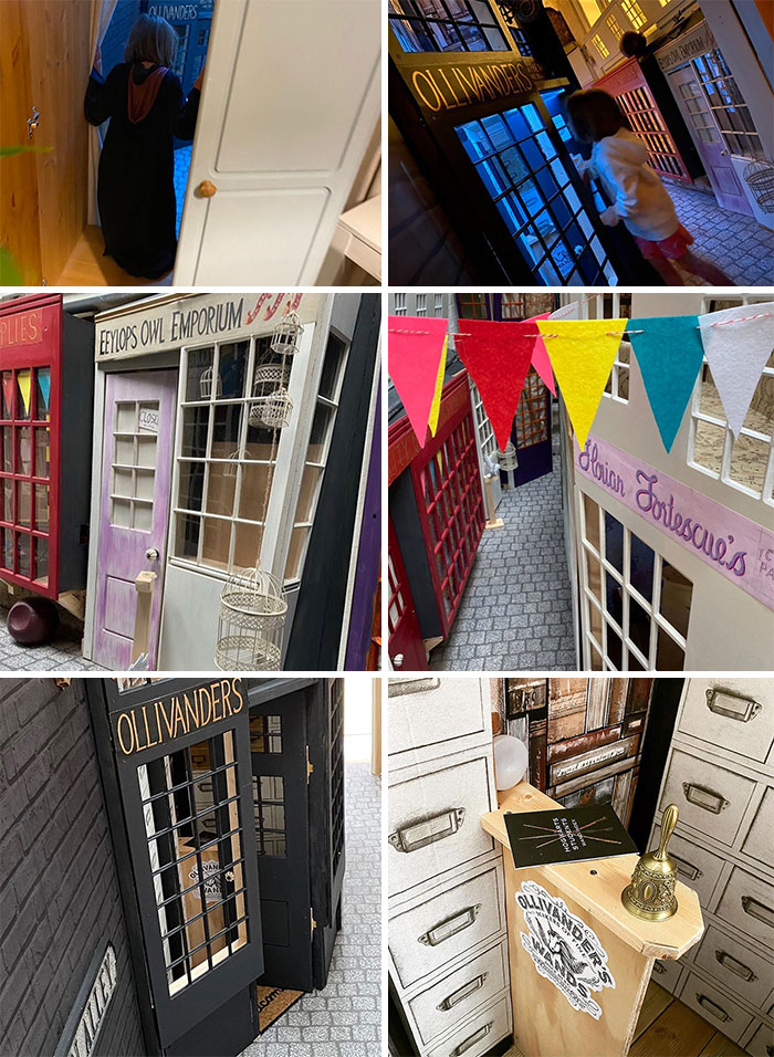 My Daughter Just Found The Secret Street I Built Behind Her Wardrobe For Lockdown!