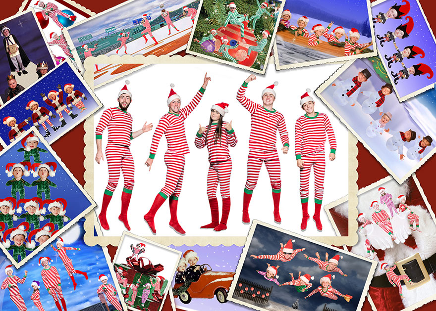 Our Family Has Been Creating Funny Christmas-Themed Holiday Cards, And Here's What We Made For The Past 25 Years (25 Pics) Our Family Has Been Creating Funny Christmas-Themed Holiday Cards, And Here's What We Made For The Past 25 Years (25 Pics)