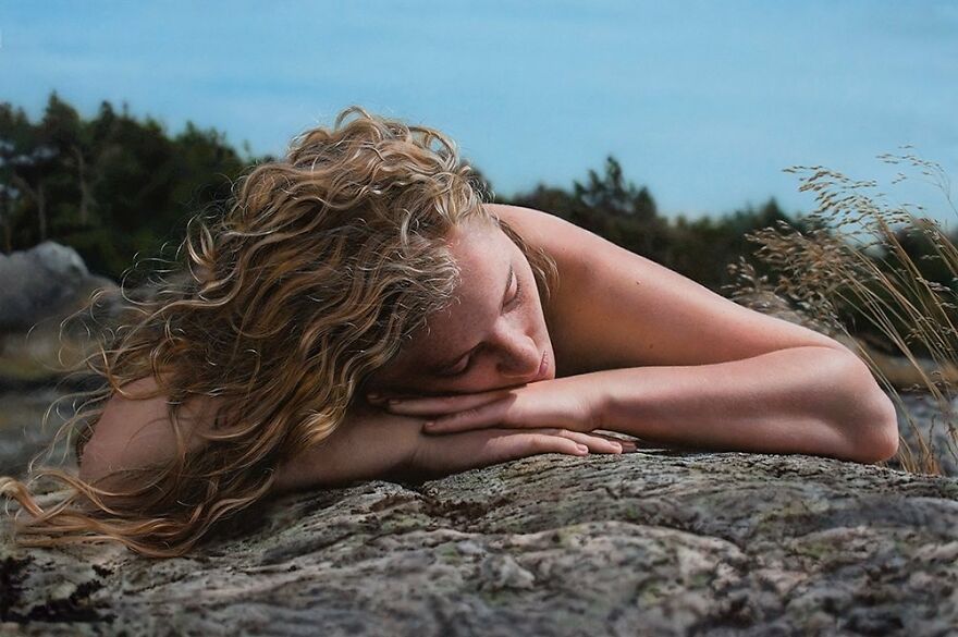 Meet The Photorealist Paintings Of Johannes Wessmark
