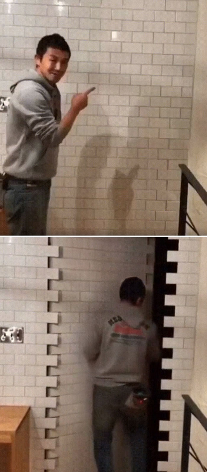 Secret Door In Bathroom