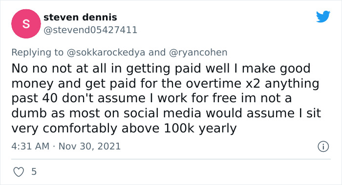 Man Tries To Laugh At People Who Feel Exhausted After 40h Workweek Because He Works Way More, Gets Laughed At Instead