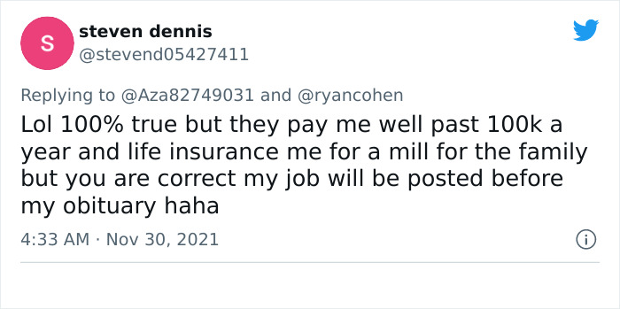 Man Tries To Laugh At People Who Feel Exhausted After 40h Workweek Because He Works Way More, Gets Laughed At Instead