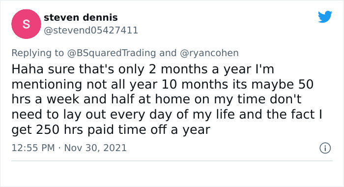 Man Tries To Laugh At People Who Feel Exhausted After 40h Workweek Because He Works Way More, Gets Laughed At Instead