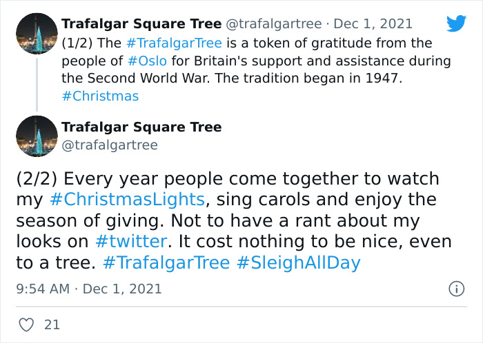 Brits Can&rsquo;t Contain Their Laughter After Norway Sent Them Their Special Christmas Tree (24 Reactions)