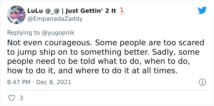 Viral Tweet Sparks Debate On Why This Generation Isn’t Soft Or Weak For Quitting Toxic Jobs As Older People Like To Criticize Them Viral Tweet Sparks Debate On Why This Generation Isn’t Soft Or Weak For Quitting Toxic Jobs As Older People Like To Criticize Them