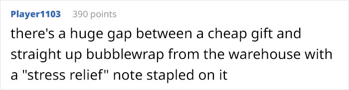 Folks Online Share Similar Stories After Guy Tells How He Understood His ‘Cheap’ $15 Company Christmas Gifts Were Actually Bought By Manager Folks Online Share Similar Stories After Guy Tells How He Understood His ‘Cheap’ $15 Company Christmas Gifts Were Actually Bought By Manager