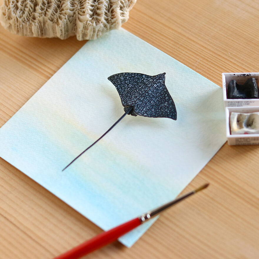 I Created Miniature Paper Cut Artworks Every Day For 1000 Days To Create Awareness About Wildlife