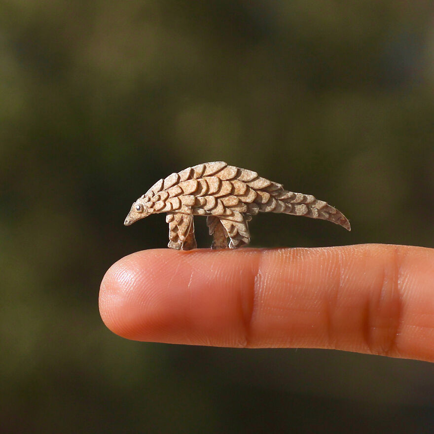 I Created Miniature Paper Cut Artworks Every Day For 1000 Days To Create Awareness About Wildlife