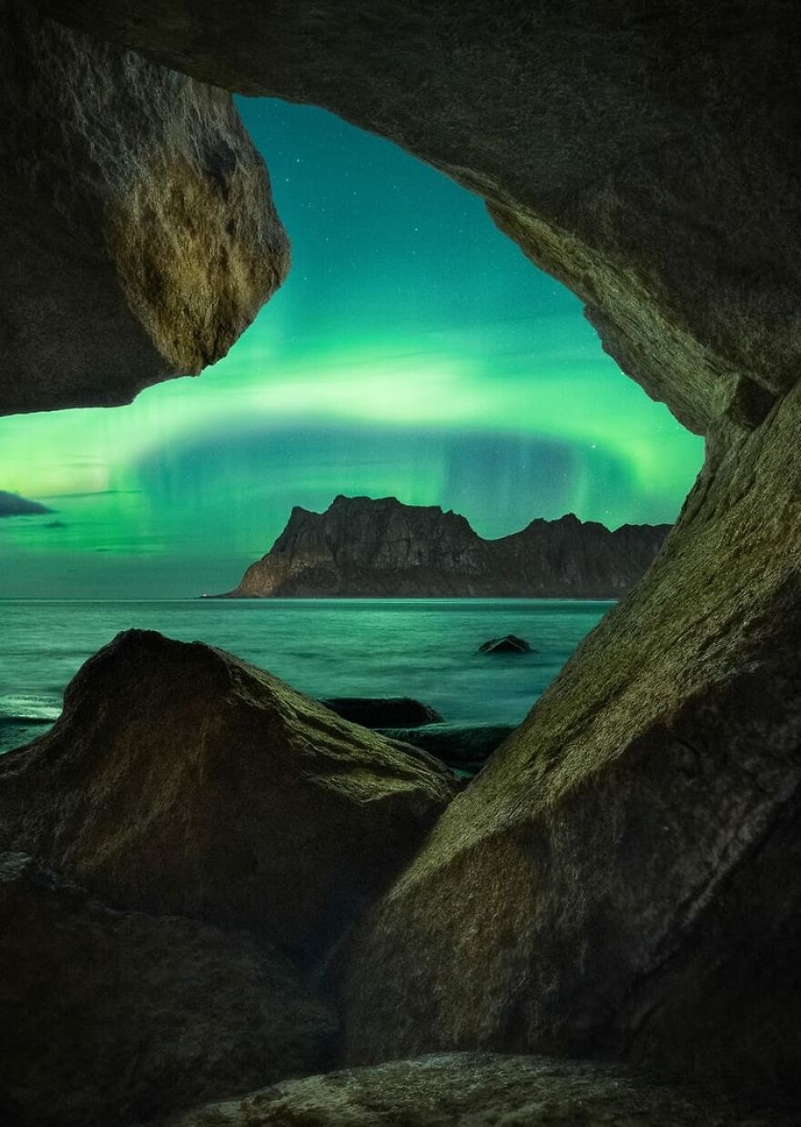 “The Aurora Cave” By Giulio Cobianchi