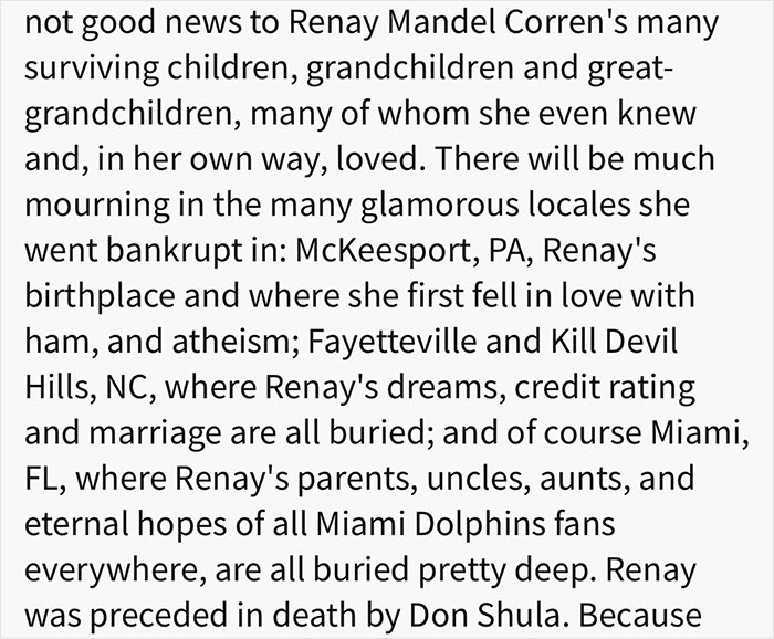 People Are Cracking Up Over This Hilariously Savage Obituary Gay Son Wrote For His Mother