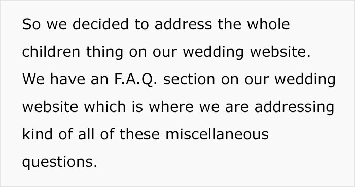 An Engaged Couple Decided To Host A Child-Free Wedding And People Online Have Mixed Thoughts About This