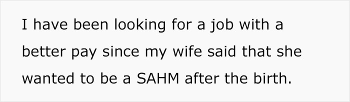 After His Pregnant Wife Ruined 5 Job Interviews For Him, Husband Puts His Foot Down And Says She&rsquo;ll Have To Get Back To Work After Giving Birth