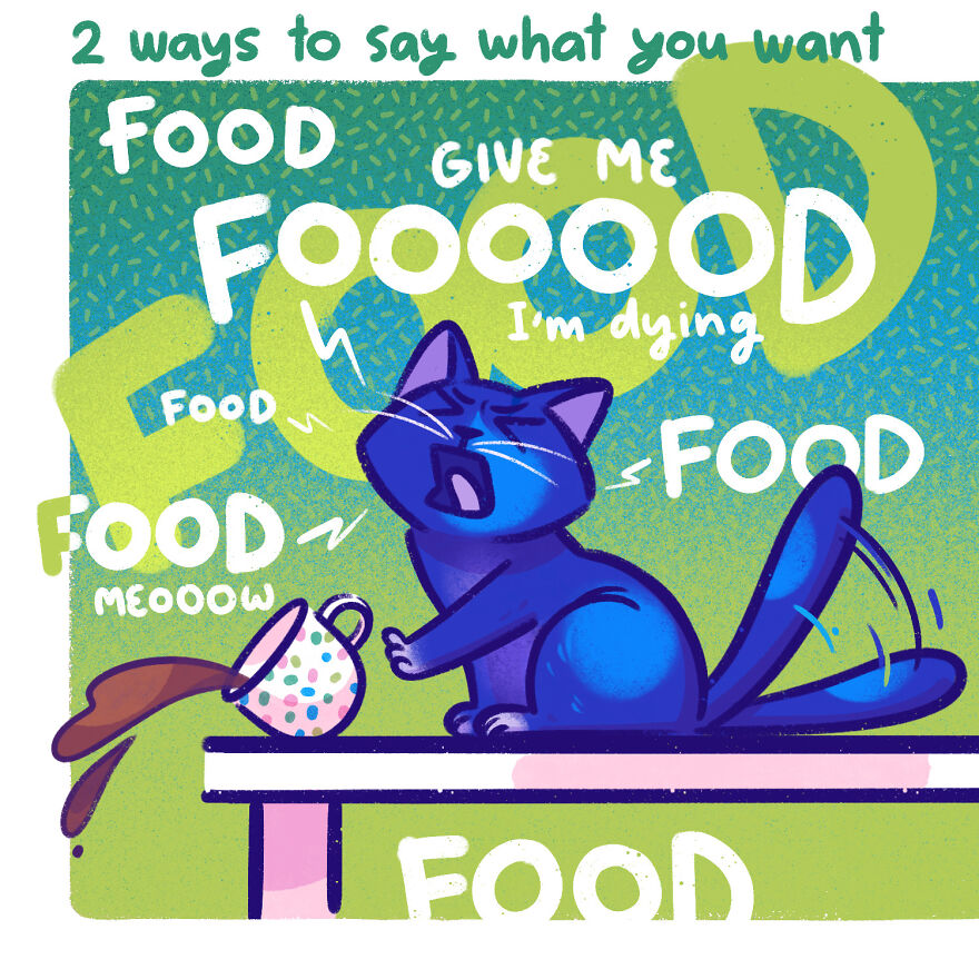 Two Ways To Say What You Want