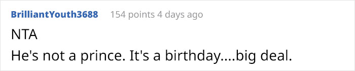 Delusional Guy Lists The Things He Expects For His "Birthday Month" And They Are Ridiculous
