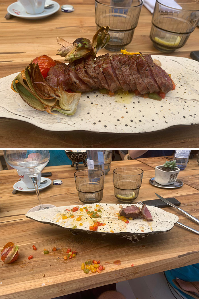 Plates Shouldn’t Fall Over When You Stab Them With A Fork