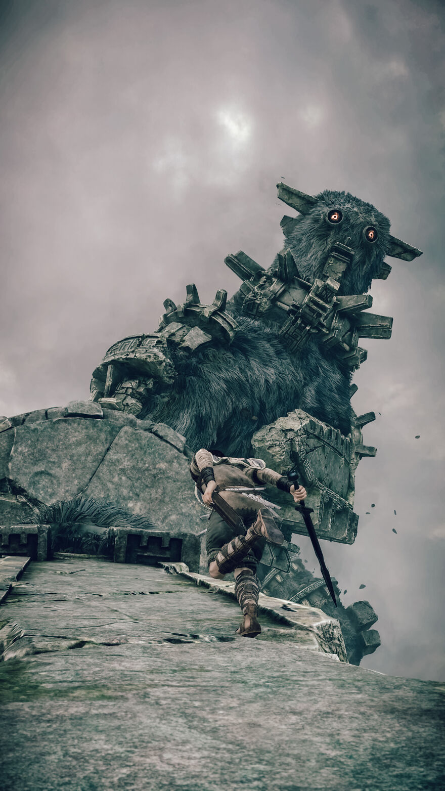 Professional Photographer With Time On His Hands At The Corona Disaster Captures In-Game Photography Of "Shadow Of The Colossus" Seriously.