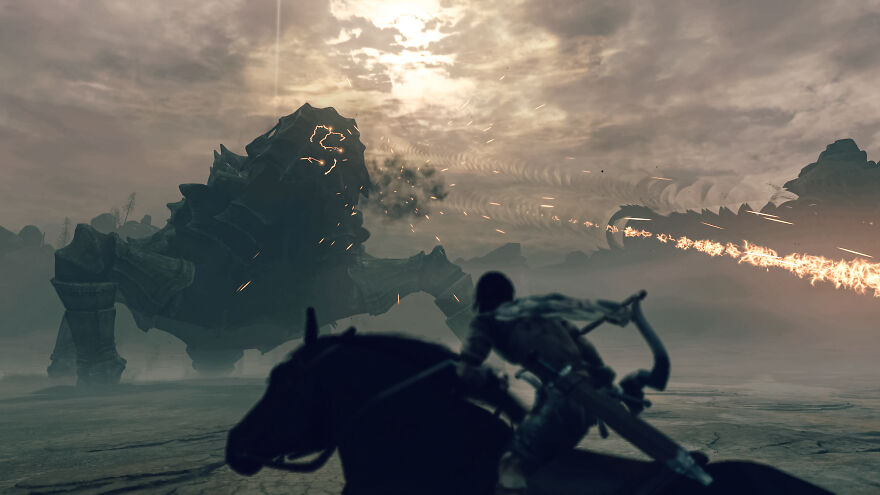 Professional Photographer With Time On His Hands At The Corona Disaster Captures In-Game Photography Of "Shadow Of The Colossus" Seriously.