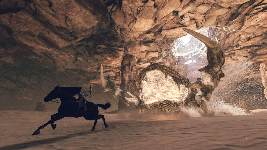 Professional Photographer With Time On His Hands At The Corona Disaster Captures In-Game Photography Of "Shadow Of The Colossus" Seriously.