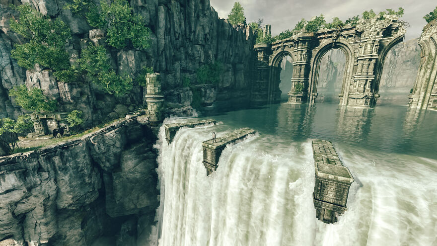 Professional Photographer With Time On His Hands At The Corona Disaster Captures In-Game Photography Of "Shadow Of The Colossus" Seriously.