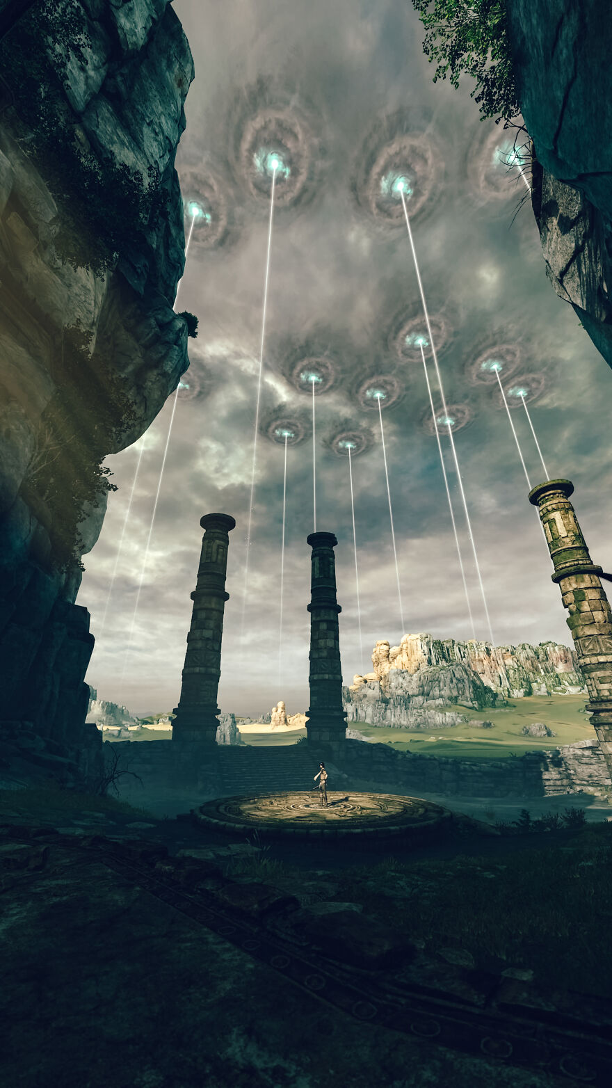 Professional Photographer With Time On His Hands At The Corona Disaster Captures In-Game Photography Of "Shadow Of The Colossus" Seriously.