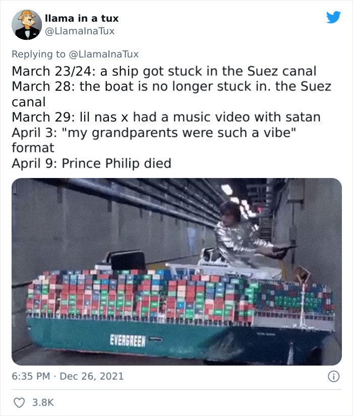 Twitter User Recaps 2021, Reminds Us Just How Crazy This Year Was