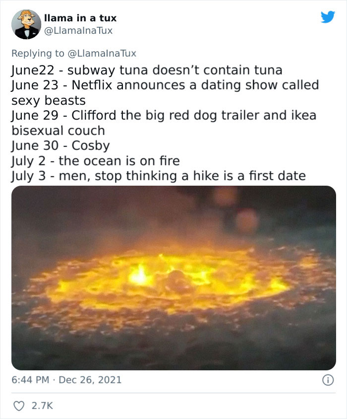 Twitter User Recaps 2021, Reminds Us Just How Crazy This Year Was