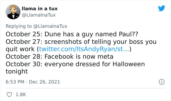 Twitter User Recaps 2021, Reminds Us Just How Crazy This Year Was