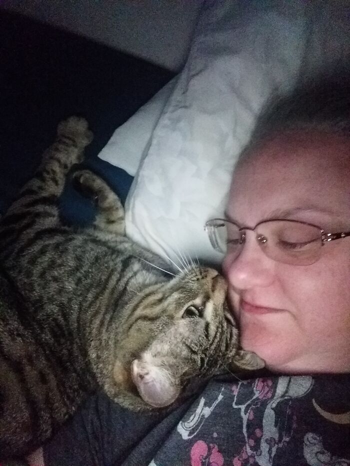 Cuddle Time Is Alllllll The Time With This Lil Guy