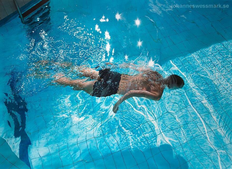 Meet The Photorealist Paintings Of Johannes Wessmark