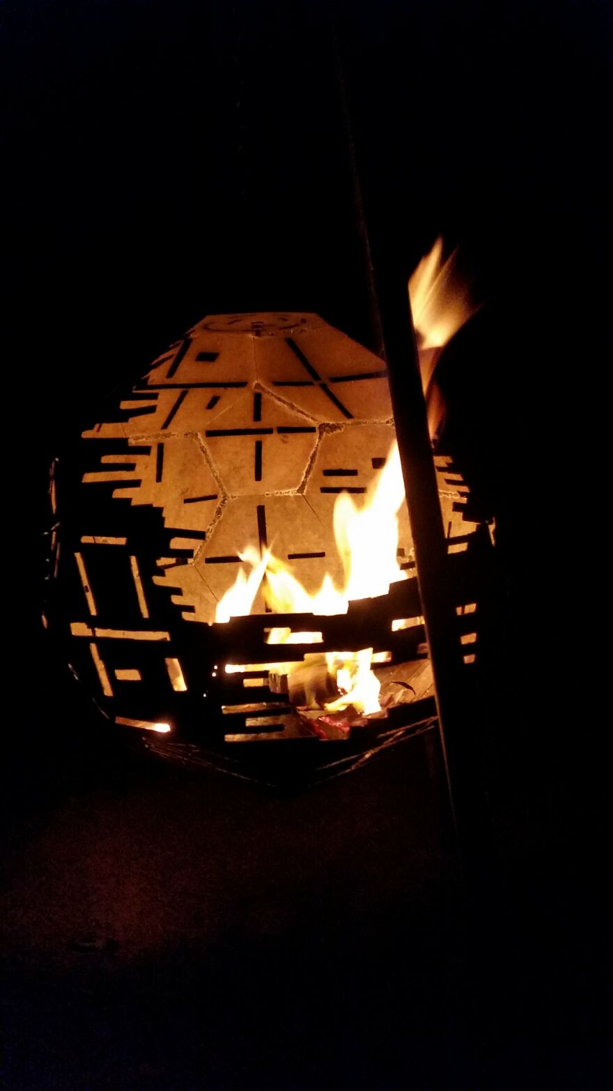 My Home Made Death Star Fire Pit My Home Made Death Star Fire Pit