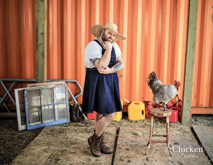 This 'Chicken Daddies' Calendar Will Make Your Day (25 Pics)