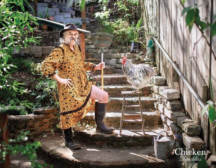 This 'Chicken Daddies' Calendar Will Make Your Day (25 Pics)
