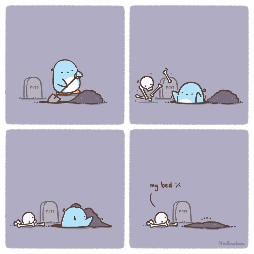 Artist Makes Comics Showing The Little Adventures Of A Little Penguin And They Are Adorable