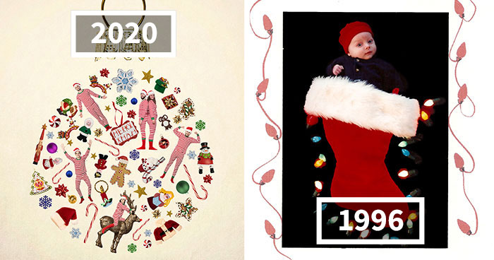 Our Family Has Been Creating Funny Christmas-Themed Holiday Cards, And Here’s What We Made For The Past 25 Years (25 Pics)