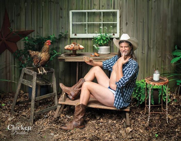 This 'Chicken Daddies' Calendar Will Make Your Day (25 Pics)
