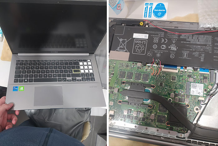 We Shipped This Machine Brand New To Our Client Two Months Ago. This Weekend He Sent It Back To Rma, Wouldn't Turn On. Client Said That He Had Another Tech Shop Take A Look At It B4 Sending To Us