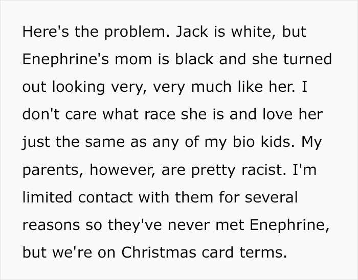 Mom Excludes Her Black Stepdaughter From A Christmas Family Pic, Is Surprised By People Calling Her Racist