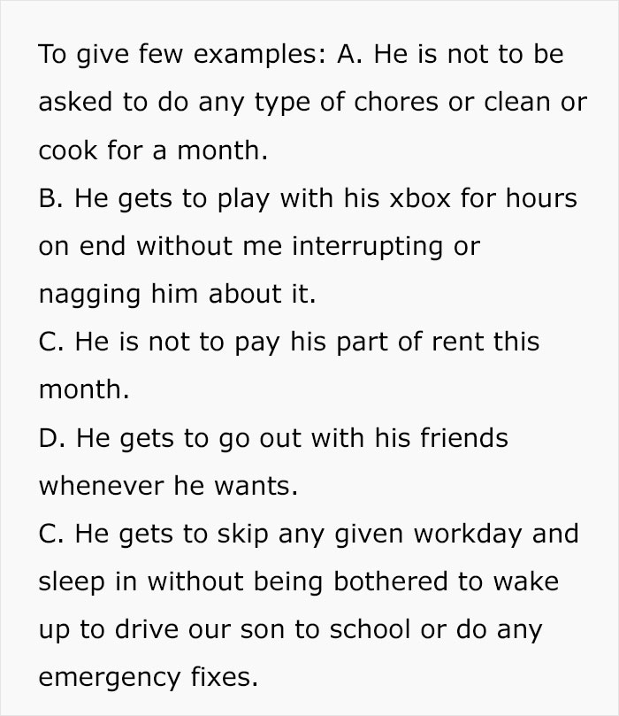 Delusional Guy Lists The Things He Expects For His "Birthday Month" And They Are Ridiculous