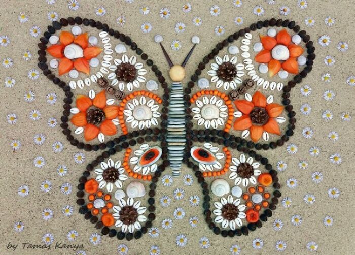 Land Art Mandala Compositions By Tamas Kanya