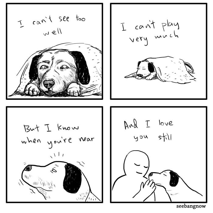 30 Comics That Show What Living With A Dog Is Really Like, By Xibang