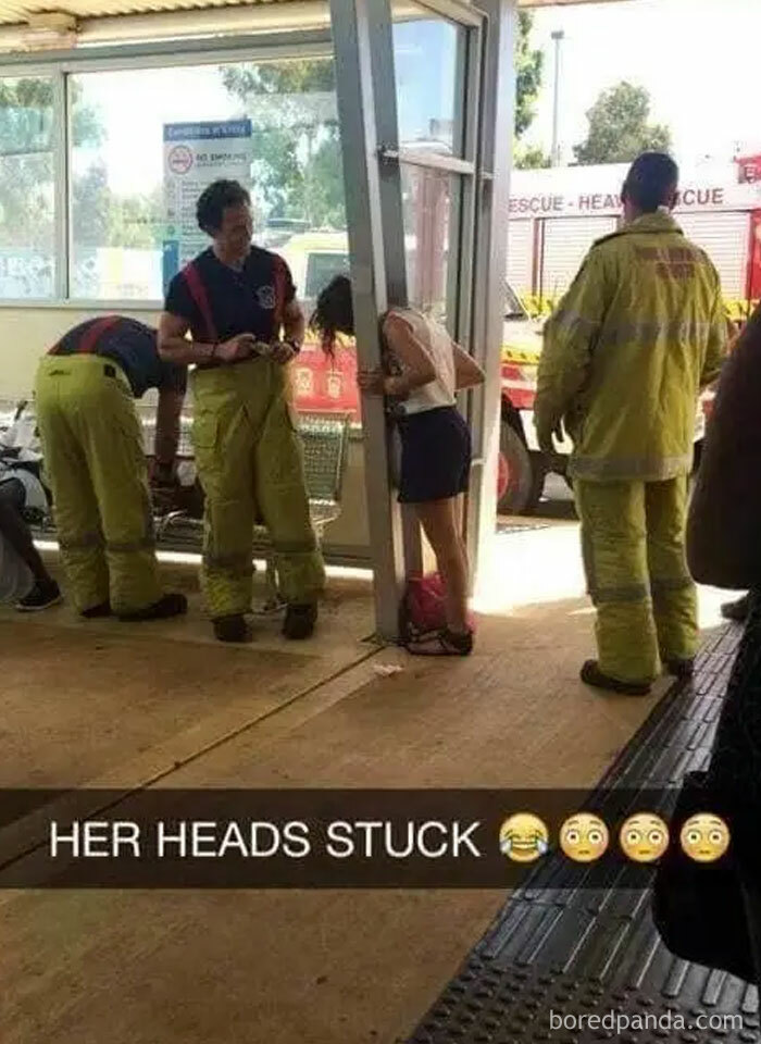 We're Always Putting Our Heads Where They Don't Belong