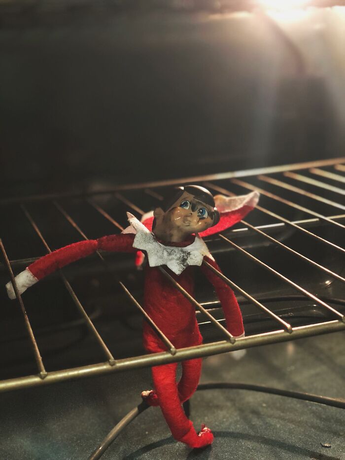 Se me olvidó que había metido al elfo en el horno