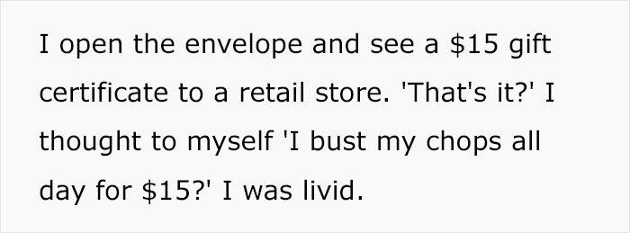Folks Online Share Similar Stories After Guy Tells How He Understood His ‘Cheap’ $15 Company Christmas Gifts Were Actually Bought By Manager Folks Online Share Similar Stories After Guy Tells How He Understood His ‘Cheap’ $15 Company Christmas Gifts Were Actually Bought By Manager