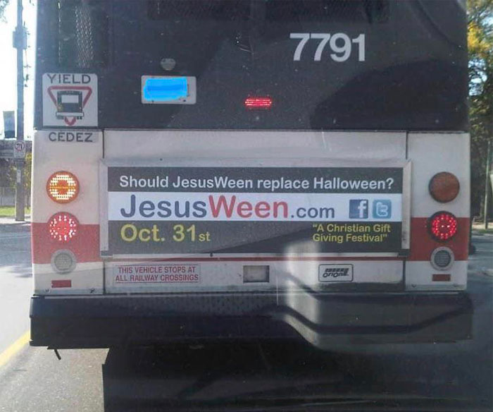 A Non-Political Infowarrior Ride, “Jesusween”