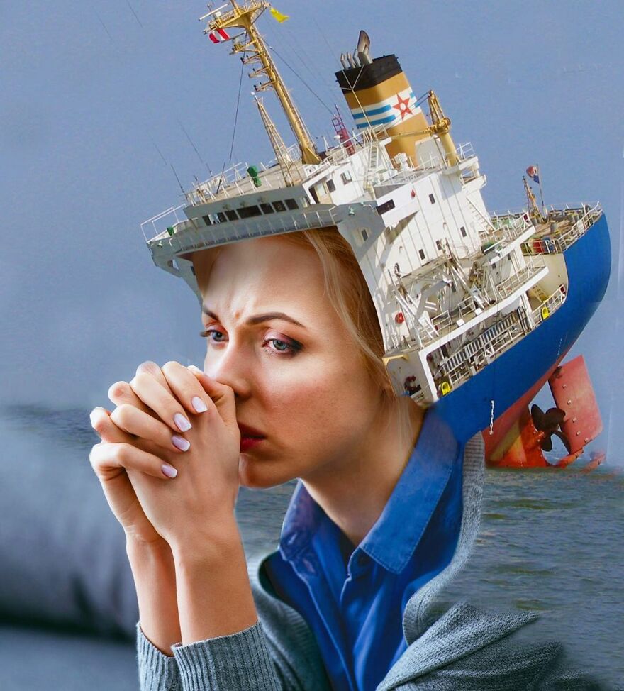 Looking At These Funny Collages, You're Going To Get A Brain Cramp (33 New Photos)