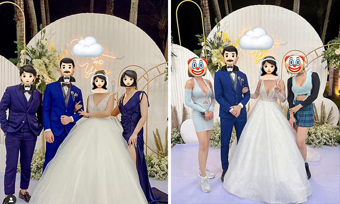 Interesting Wedding Guest Attire At Luxury Resort